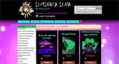 Desktop Screenshot of luminosaluna.com